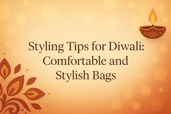 Styling Tips for Diwali: Comfortable and Stylish Bags