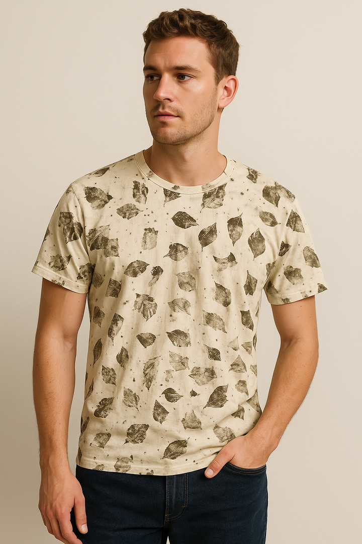 Soft durable sustainable LeafLoom unisex tee