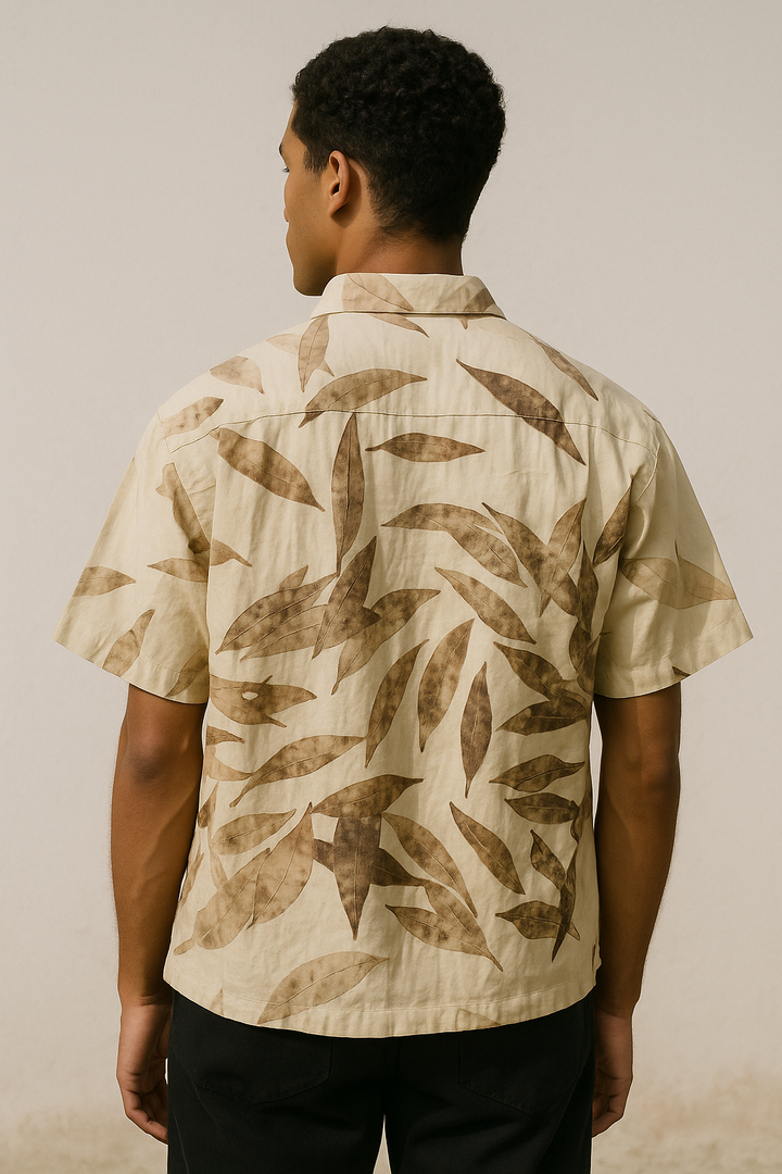 EarthLeaf Eco-Dyed Handloom Shirt