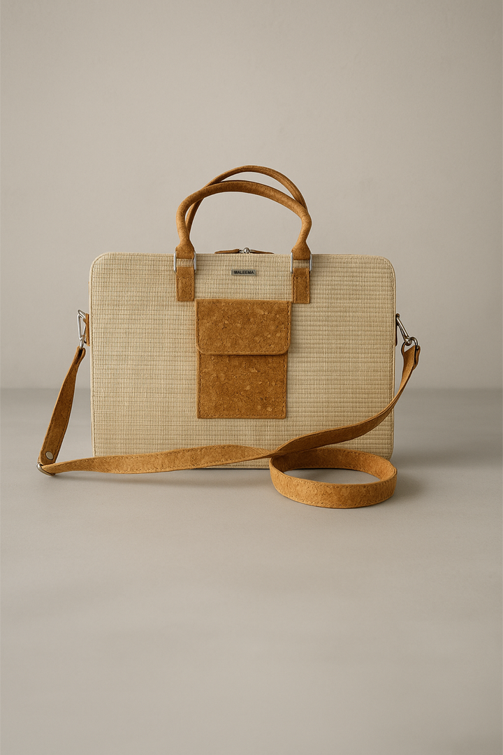 Sustainable laptop bag for office and travel