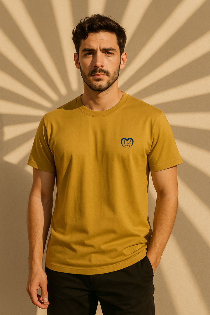 Gender-neutral eco T-shirt artisan-made casual wear