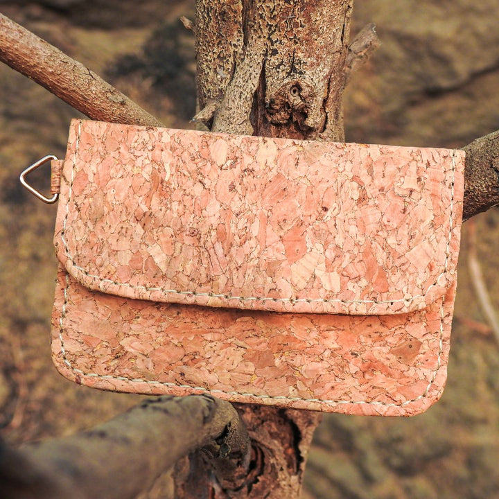 Banana fiber card holder – sustainable eco-friendly slim wallet