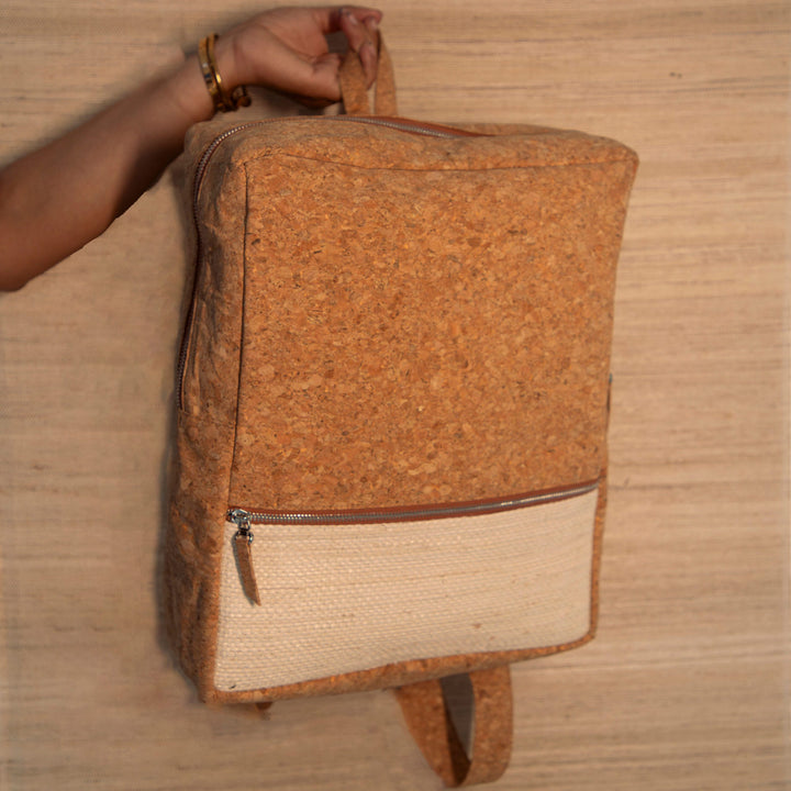 Banana fiber backpack – sustainable eco-friendly carry bag for daily use