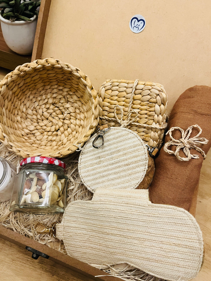 Eco-friendly banana fiber gift hamper handcrafted