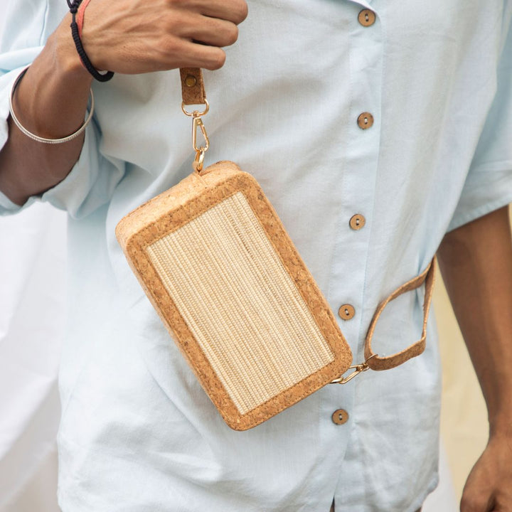 sustainable sling crossbody bag plastic-free