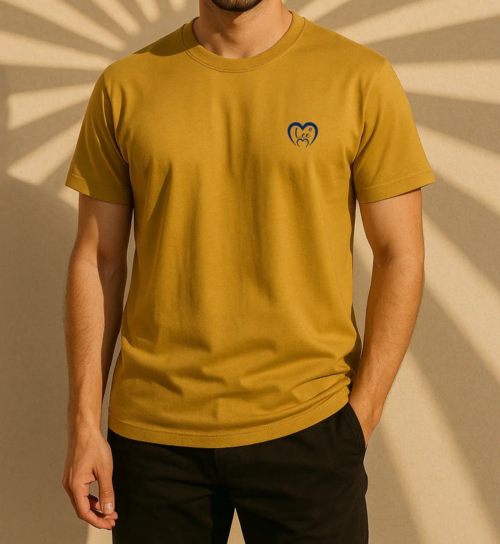 Gender-neutral eco T-shirt artisan-made casual wear