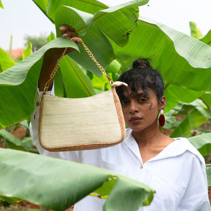 vegan boho shoulder bag for women