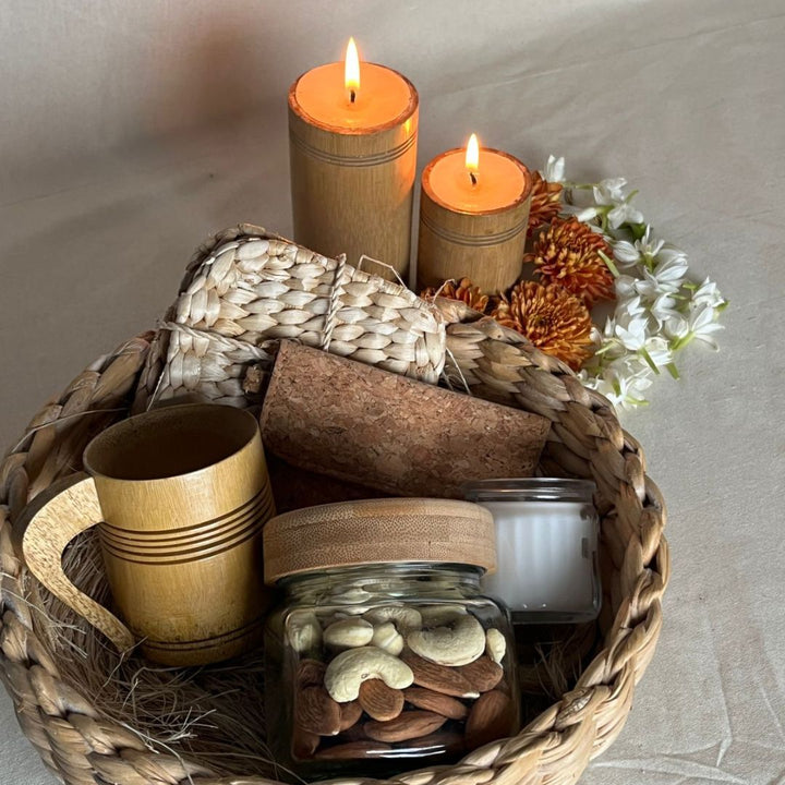 Handcrafted Earth Harmony hamper for weddings and festivals