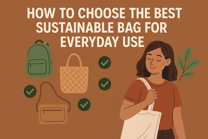 How to Choose the Best Sustainable Bag for Everyday Use