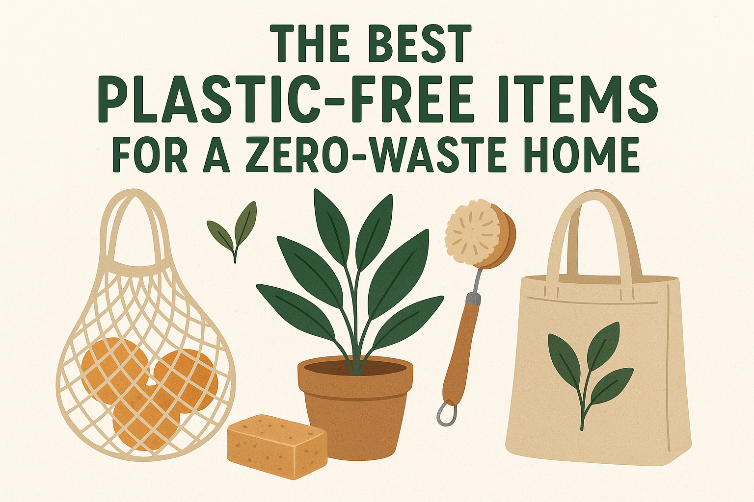 Top 10 Plastic-Free Alternatives for a Zero-Waste Home