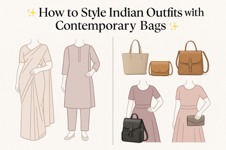 How to Style Indian Outfits with Contemporary Bags