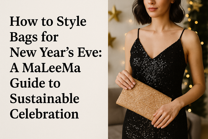 How to Style Bags for New Year’s Eve: A MaLeeMa Guide to Sustainable Celebration