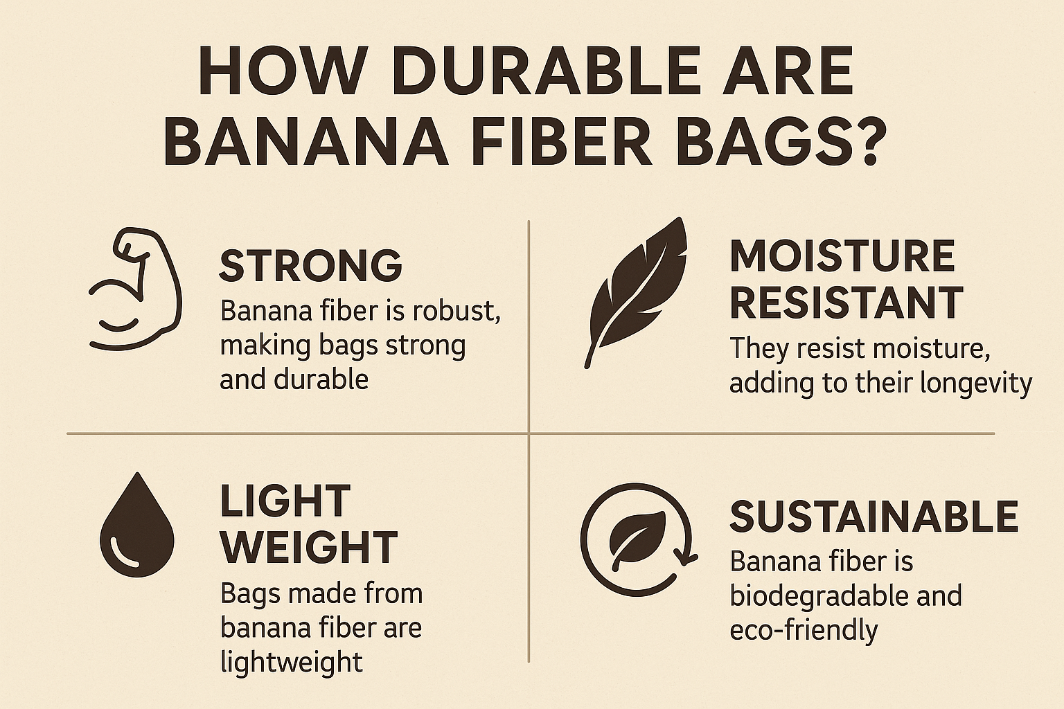 How Durable Are Banana Fiber Bags? Here’s What You Need to Know