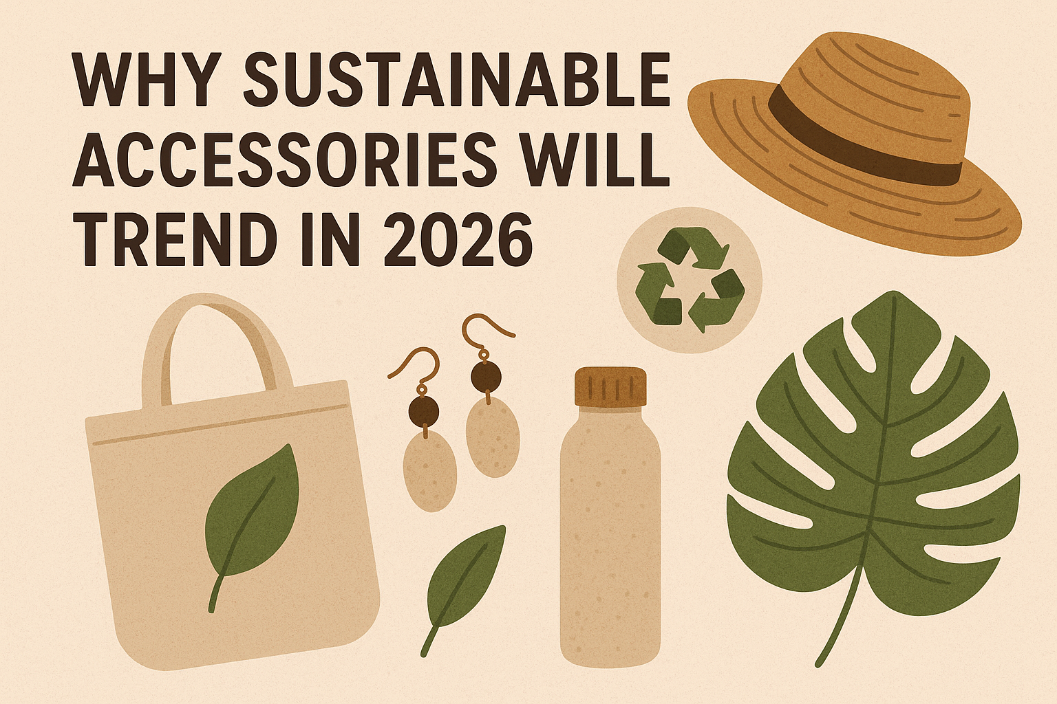 Why Sustainable Accessories Will Trend in 2026