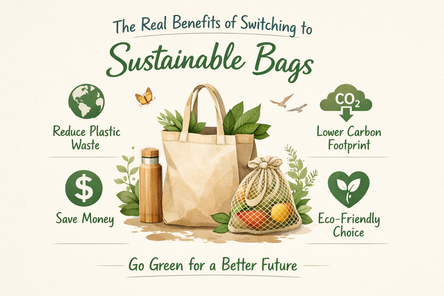 The Real Benefits of Switching to Sustainable Bags