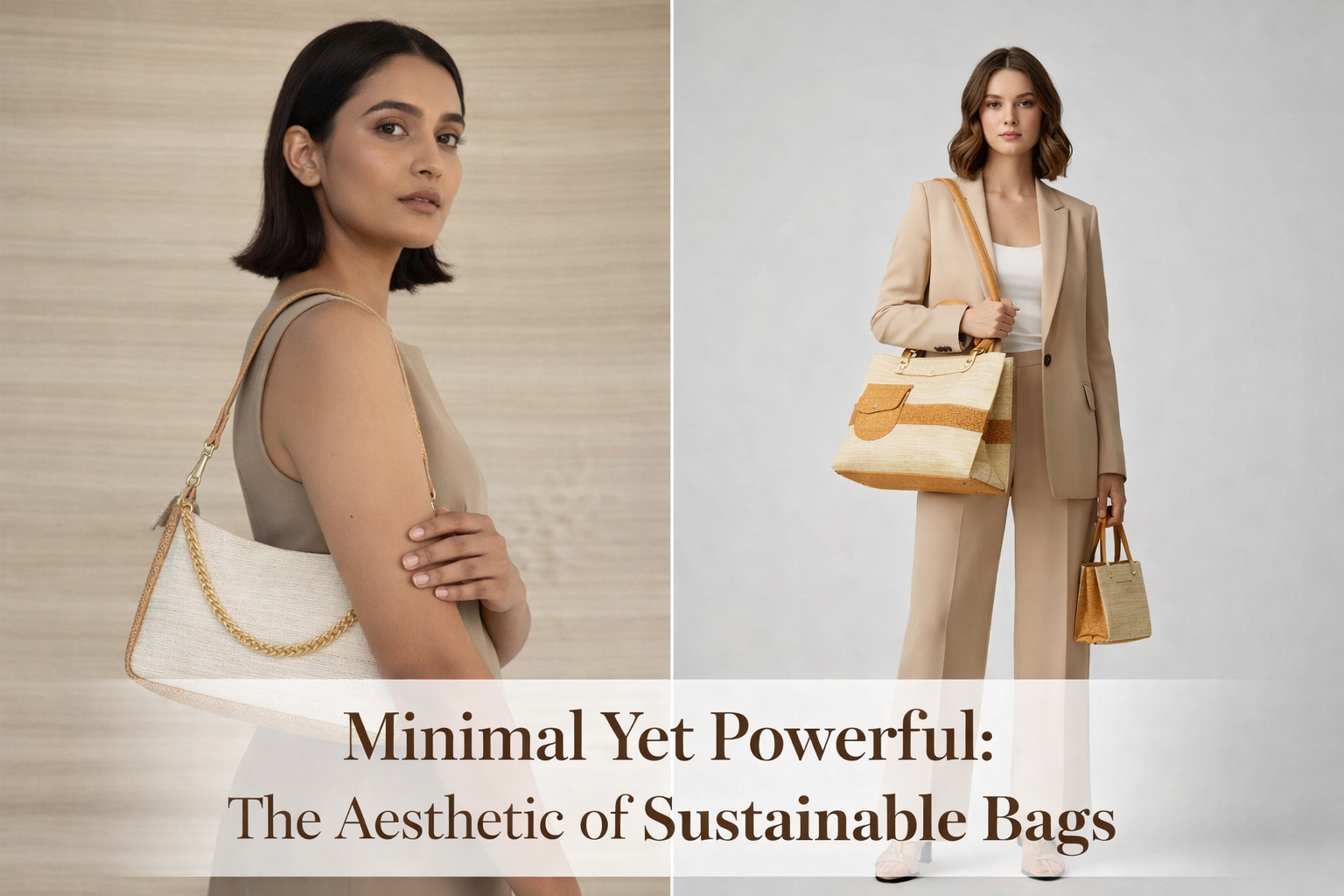 Minimal Yet Powerful: The Aesthetic of Sustainable Bags