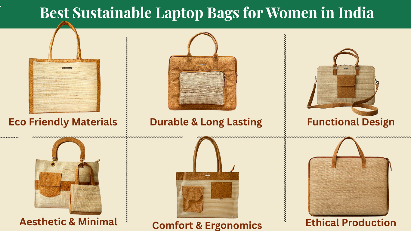 Best Sustainable Laptop Bags for Women in India (That Actually Last)