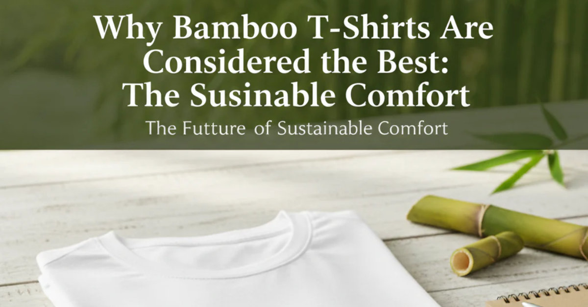 Why Bamboo T-Shirts Are Considered the Best: The Future of Sustainable Comfort