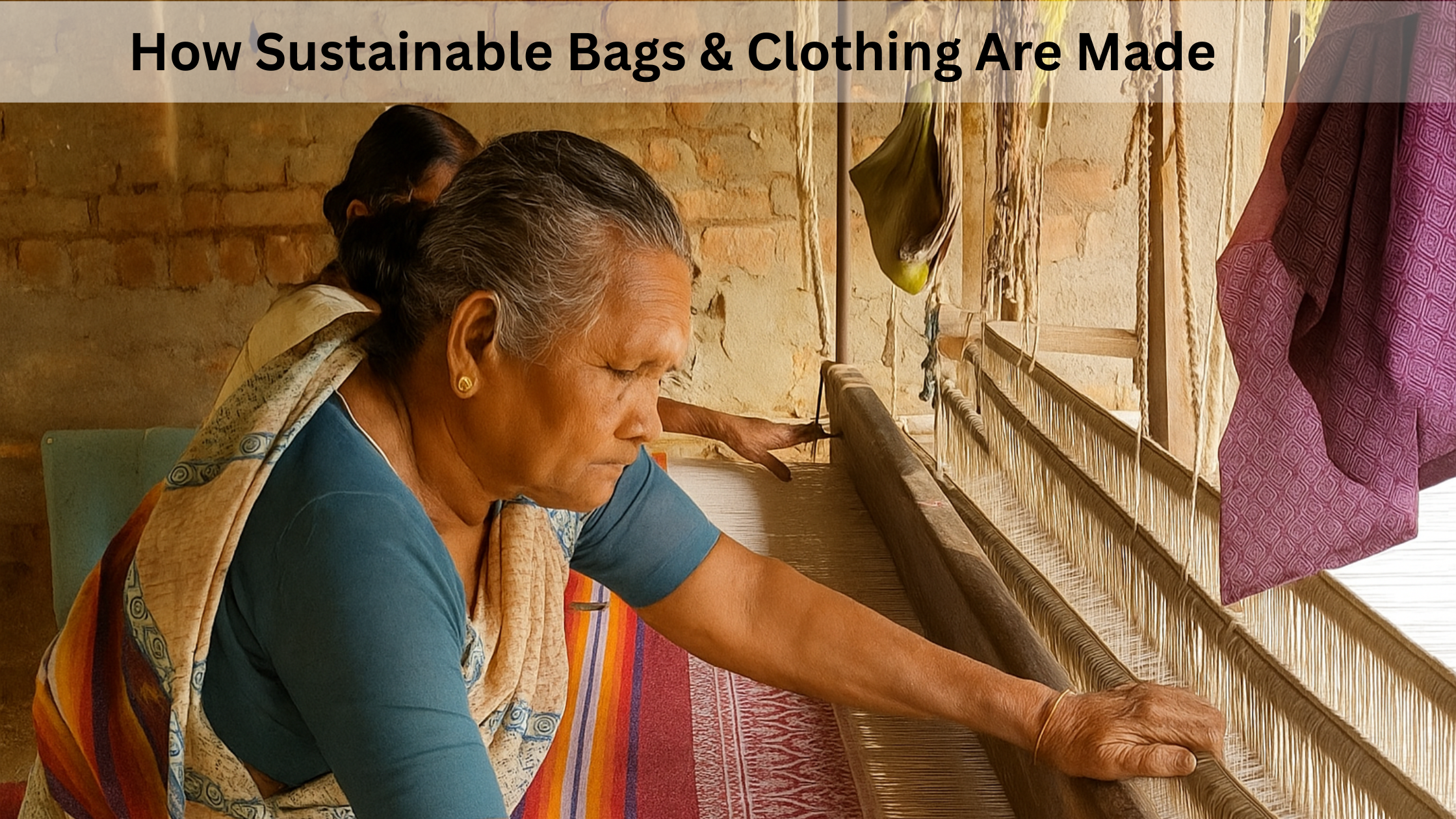 Behind the Scenes: How Sustainable Bags & Clothing Are Made