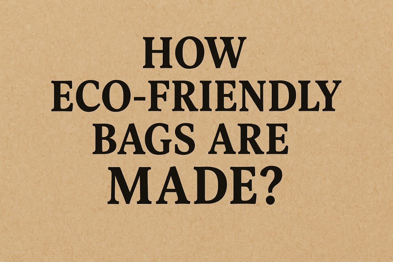 How Eco-Friendly Bags Are Made: From Farm Waste to Fashion