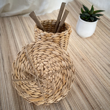 Eco-friendly Rakhi gift hamper – banana fiber Raksha Bandhan gift box

