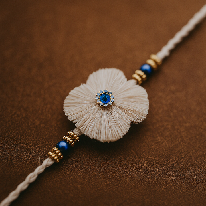 Handcrafted Eco-Friendly Rakhi – Banana Fiber Collection