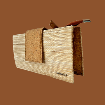 Sustainable bags India small crossbody cum Clutch