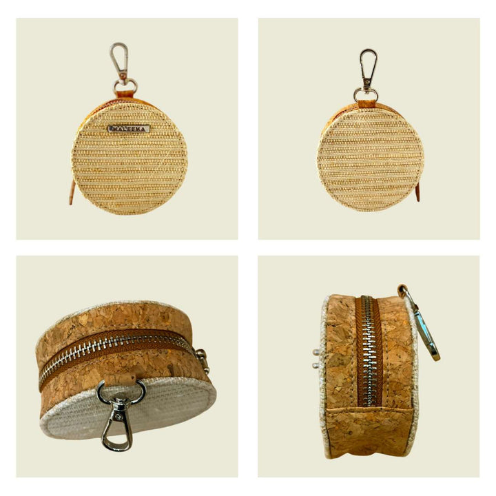 Banio Loop minimal wallet made from sustainable natural fibres, eco friendly slim wallet design