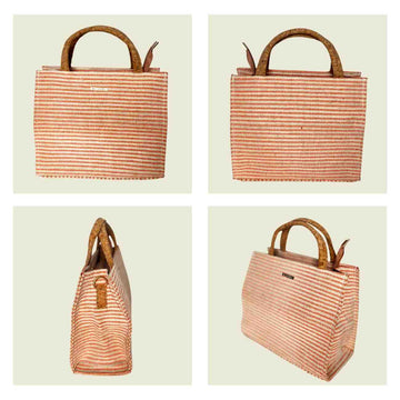 MaLeeMa Banio Mini Tote made from natural fibres, eco friendly compact sustainable tote bag.