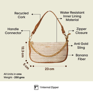 stylish sustainable clutch bag 