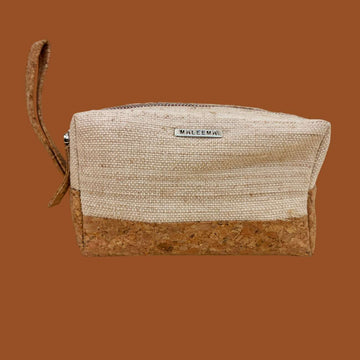 Natural fibre multipurpose pouch