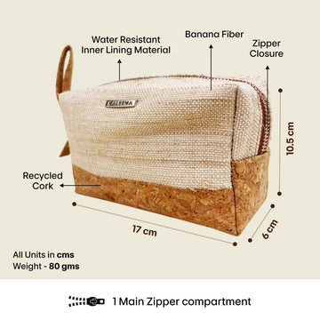 pouch for makeup and essentials