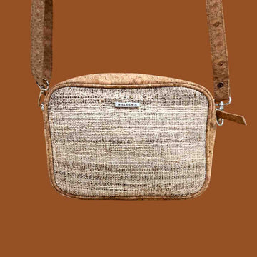 Sling bag by MaLeeMa made from sustainable natural fibres, lightweight and eco friendly everyday sling bag
