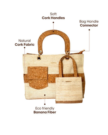 Minimalist pocket tote bag 