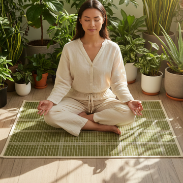 Darbha grass meditation mat India