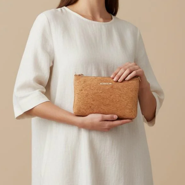 cork clutch Purse