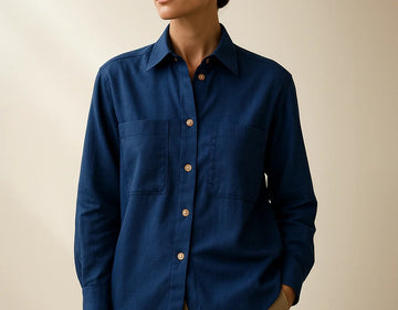 eco-friendly handloom shirt for women