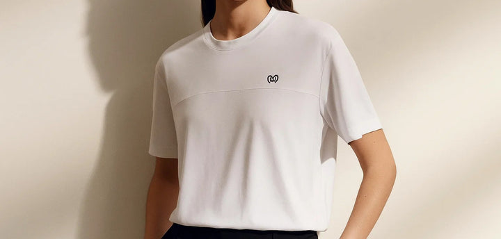 Women's Block t-shirt | white