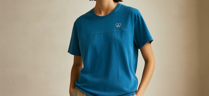 Unisex oversized T-Shirts | Blue Jasper | Blue t-shirt