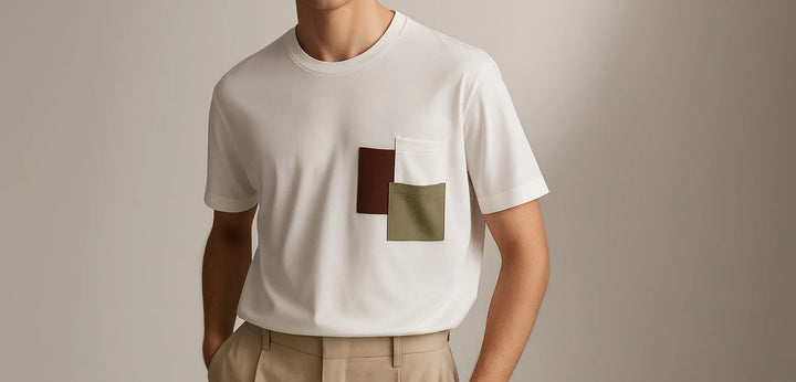 Unisex Oversized 3 pocket t-shirts | White