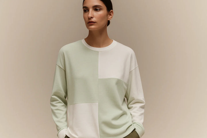 Unisex Oversized Block Sweat Shirts